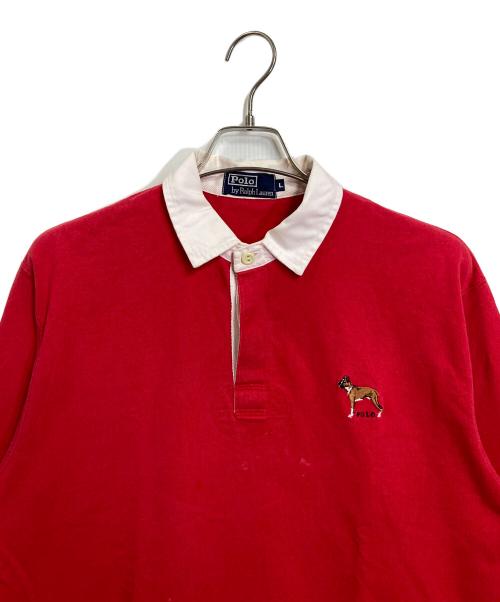POLO RALPH LAUREN（ポロ・ラルフローレン）POLO RALPH LAUREN (ポロ・ラルフローレン) 【古着】90’S ドック ラガーシャツ　90年代 ネイビー サイズ:Lの古着・服飾アイテム