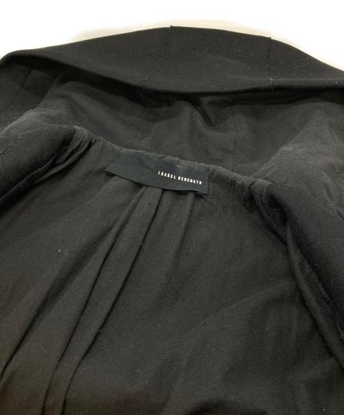 ISABEL BENENATO（イザベルベネナート）Isabel Benenato (イザベルベネナート) フーデッドコート　ロングコート　 AW'18-'19 ブラック サイズ:46の古着・服飾アイテム