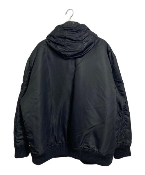 ALPHA（アルファ）ALPHA (アルファ) TA1672 THERMOLITE フーデッドリブ ジャケット ブラック サイズ:5Lの古着・服飾アイテム