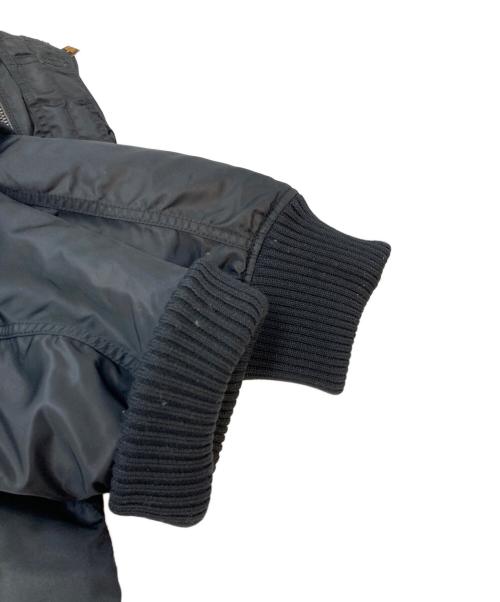 ALPHA（アルファ）ALPHA (アルファ) TA1672 THERMOLITE フーデッドリブ ジャケット ブラック サイズ:5Lの古着・服飾アイテム