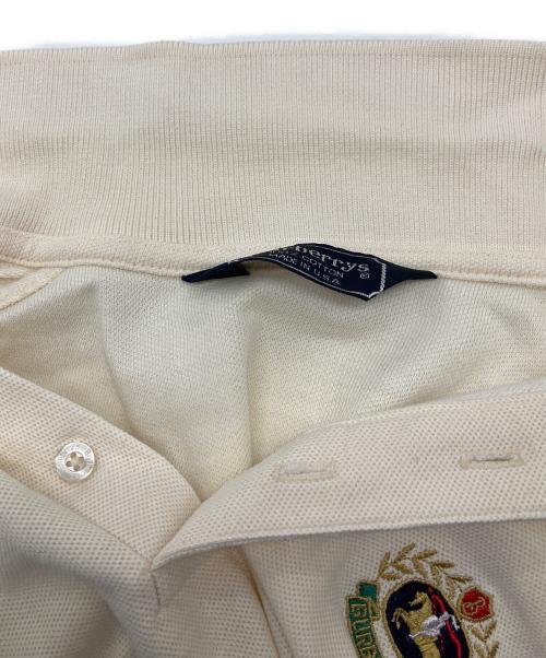 Burberry's（バーバリー）Burberry's (バーバリー) 【古着】USA製ポロシャツ　半袖シャツ ベージュ サイズ:Mの古着・服飾アイテム