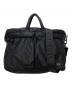 PORTER（ポーター）の古着「TANKER 2WAY DOCUMENT BAG 2層 ショルダーバッグ　タンカー」｜ブラック