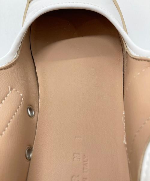 MARNI（マルニ）MARNI (マルニ) ナッパレザーメリージェーンシューズ　メリージェーン　厚底 ホワイト サイズ:35の古着・服飾アイテム