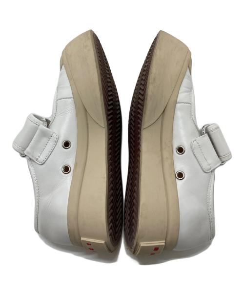 MARNI（マルニ）MARNI (マルニ) ナッパレザーメリージェーンシューズ　メリージェーン　厚底 ホワイト サイズ:35の古着・服飾アイテム