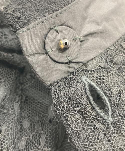 GUCCI（グッチ）GUCCI (グッチ) フラワーレースワンピース　長袖ワンピース　花柄　イタリア製 ブラック サイズ:36の古着・服飾アイテム