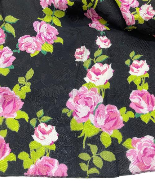 GUCCI（グッチ）GUCCI (グッチ) フラワーレースワンピース　長袖ワンピース　花柄　イタリア製 ブラック サイズ:36の古着・服飾アイテム