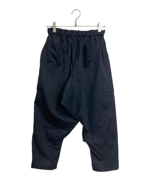 MITTAN（ミッタン）MITTAN (ミッタン) エアリーウールパンツ　デザインパンツ　サルエルパンツ　日本製 ブラック サイズ:1の古着・服飾アイテム