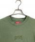 Supreme (シュプリーム) 22ss acid wash s/s Top Tee  アシッド ウォッシュ ショートスリーブ トップ ティー　半袖カットソー　Tシャツ　Tee グリーン サイズ:XL：6000円