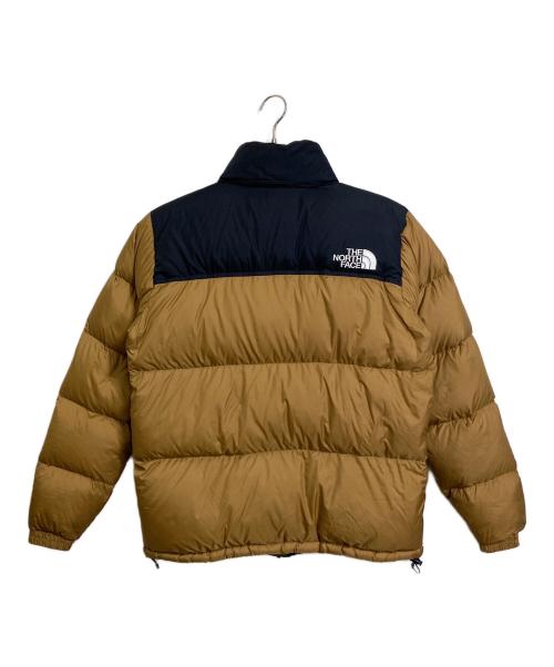 THE NORTH FACE（ザ ノース フェイス）THE NORTH FACE (ザ ノース フェイス) ヌプシダウンジャケット　バイカラージャケット　アウター ブラック×ブラウン サイズ:XXLの古着・服飾アイテム