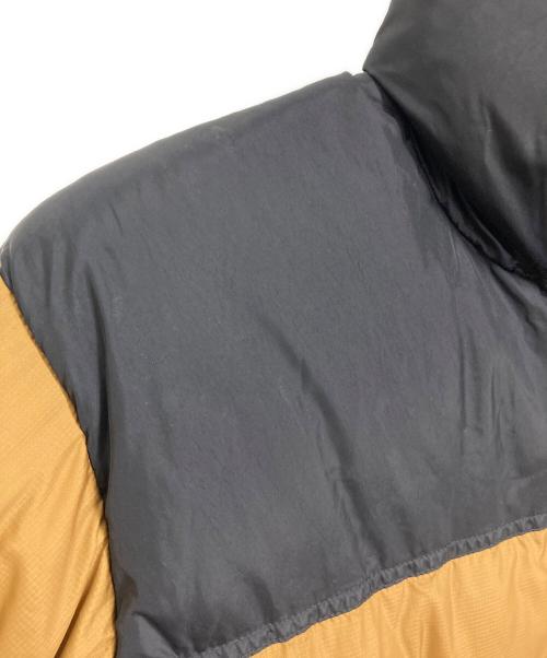 THE NORTH FACE（ザ ノース フェイス）THE NORTH FACE (ザ ノース フェイス) ヌプシダウンジャケット　バイカラージャケット　アウター ブラック×ブラウン サイズ:XXLの古着・服飾アイテム