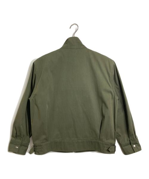MHL（エムエイチエル）MHL (エムエイチエル) COTTON NYLON TWILL ジャケット　コットンナイロン　ツイルジャケット　アウター　ライトアウター オリーブ サイズ:Mの古着・服飾アイテム