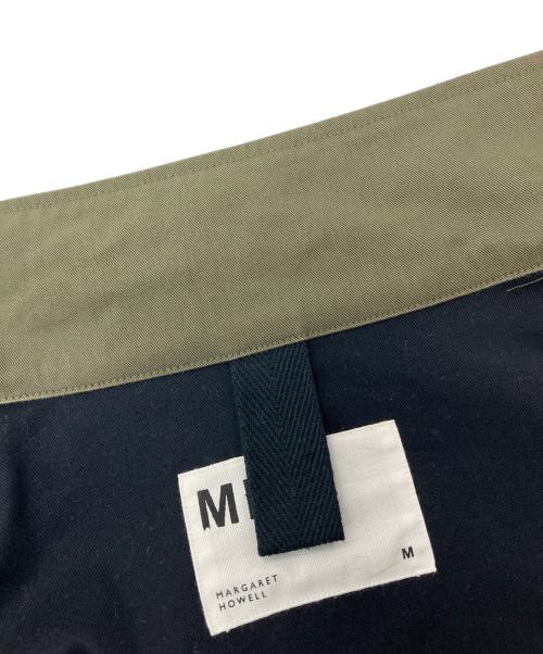 MHL（エムエイチエル）MHL (エムエイチエル) COTTON NYLON TWILL ジャケット　コットンナイロン　ツイルジャケット　アウター　ライトアウター オリーブ サイズ:Mの古着・服飾アイテム