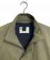 MHL (エムエイチエル) COTTON NYLON TWILL ジャケット　コットンナイロン　ツイルジャケット　アウター　ライトアウター オリーブ サイズ:M：7000円