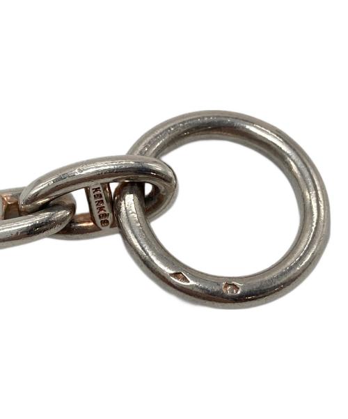 HERMES（エルメス）HERMES (エルメス) 90’SシェーヌダンクルPM 18コマ　ブレスレット　チェーン シルバー サイズ:実寸参照の古着・服飾アイテム