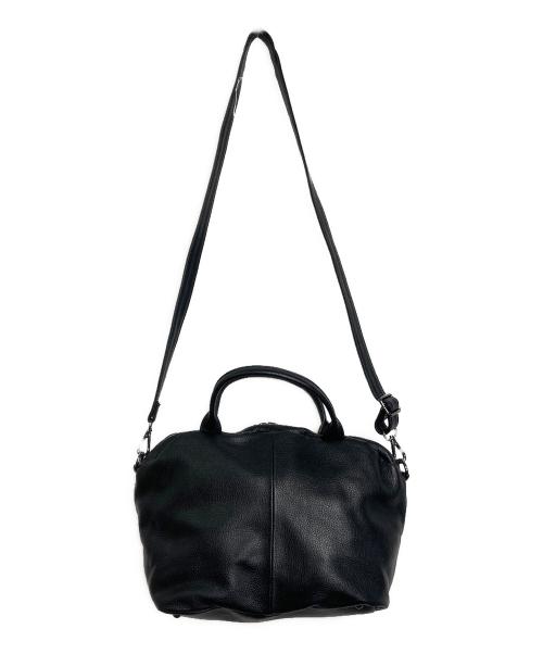 ear PAPILLONNER（イアパピヨネ）ear PAPILLONNER (イアパピヨネ) レザーフラップ2WAYバッグ Sサイズ ブラック サイズ:実寸参照の古着・服飾アイテム