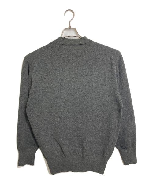 COMME des GARCONS HOMME（コムデギャルソン オム）COMME des GARCONS HOMME (コムデギャルソン オム) 【古着】80’Sウールカーディガン　80年代 田中オム期 グレータグ グレー サイズ:実寸参照の古着・服飾アイテム