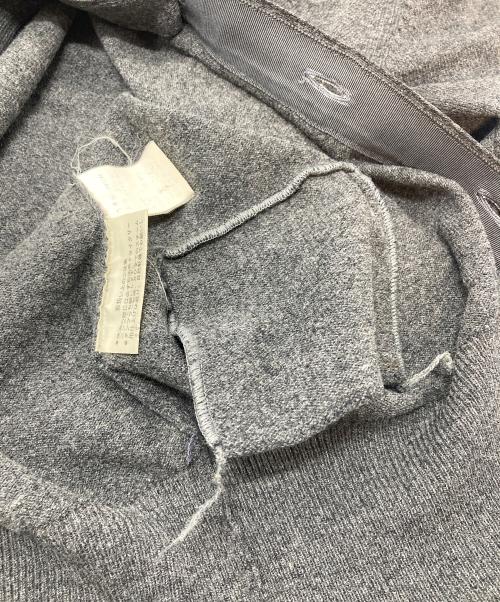 COMME des GARCONS HOMME（コムデギャルソン オム）COMME des GARCONS HOMME (コムデギャルソン オム) 【古着】80’Sウールカーディガン　80年代 田中オム期 グレータグ グレー サイズ:実寸参照の古着・服飾アイテム