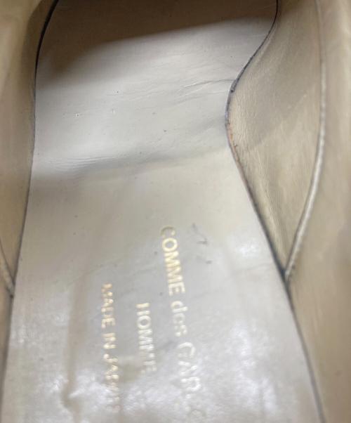 COMME des GARCONS HOMME（コムデギャルソン オム）COMME des GARCONS HOMME (コムデギャルソン オム) プレーントゥシューズ　ビジネスシューズ　メンズ靴 ブラック サイズ:25cmの古着・服飾アイテム