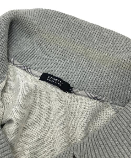 BURBERRY BLACK LABEL（バーバリーブラックレーベル）BURBERRY BLACK LABEL (バーバリーブラックレーベル) ホース刺繍カーディガン グレー サイズ:3の古着・服飾アイテム