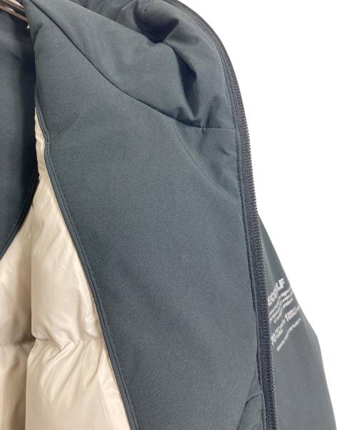 ECOALF（エコアルフ）ECOALF (エコアルフ) 中綿コート　ロングコート　アウター　ダブルジップ ブラック サイズ:XLの古着・服飾アイテム