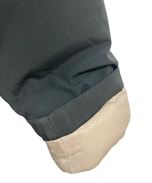 ECOALF（エコアルフ）ECOALF (エコアルフ) 中綿コート　ロングコート　アウター　ダブルジップ ブラック サイズ:XLの古着・服飾アイテム