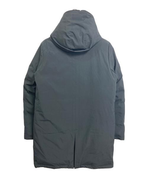 ECOALF（エコアルフ）ECOALF (エコアルフ) 中綿コート　ロングコート　アウター　ダブルジップ ブラック サイズ:XLの古着・服飾アイテム