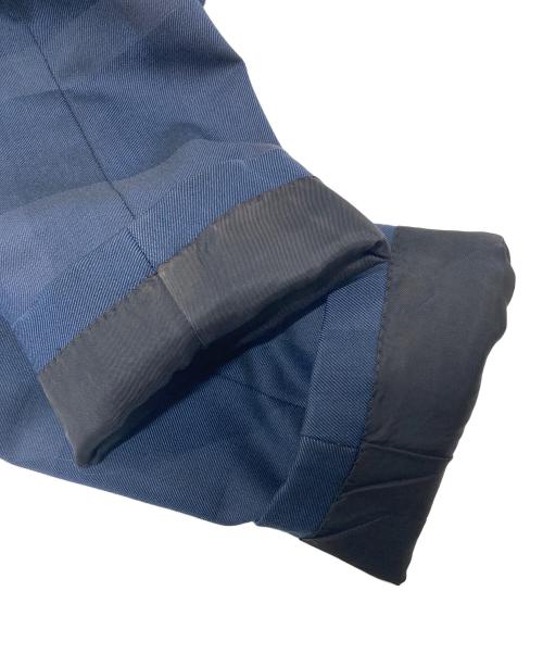 BLACK LABEL CRESTBRIDGE（ブラックレーベル クレストブリッジ）BLACK LABEL CRESTBRIDGE (ブラックレーベル クレストブリッジ) セットアップスーツ　パンツスーツ　2Bジャケット　ジャケット　パンツ　チェック　日本製 ネイビー サイズ:98-86-180 42Lの古着・服飾アイテム