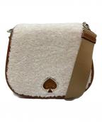 Kate Spadeケイトスペード）の古着「ボアショルダーバッグ」｜ブラウン