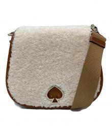 Kate Spade（ケイトスペード）の古着「ボアショルダーバッグ」｜ブラウン