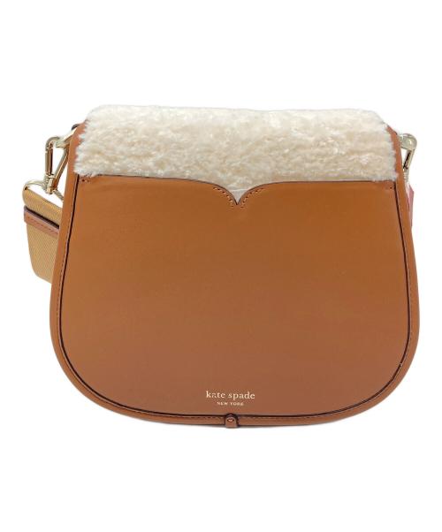 Kate Spade（ケイトスペード）Kate Spade (ケイトスペード) ボアショルダーバッグ ブラウン サイズ:実寸参照 未使用品の古着・服飾アイテム