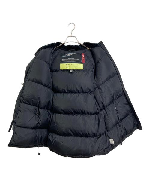 POLO JEANS CO.（ポロジーンズカンパニー）POLO JEANS CO. (ポロジーンズカンパニー) ダウンジャケット　アウター　フード付き ファー付き ブラック サイズ:Sの古着・服飾アイテム
