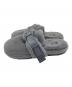 UGG (アグ) Fluff Itサンダル ヴァンプストラップ　ボアサンダル　ファーサンダル　サボサンダル グレー サイズ:US9：6000円