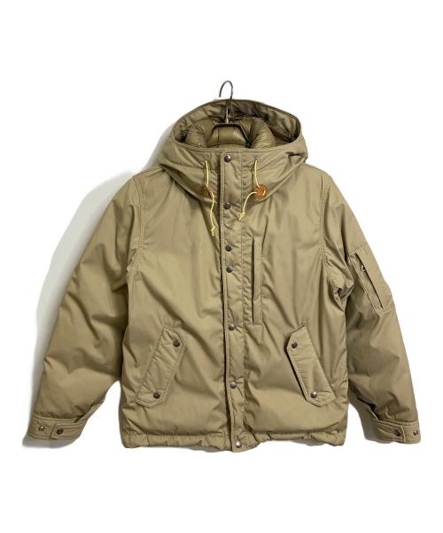 THE NORTHFACE PURPLELABEL（ザ・ノースフェイス パープルレーベル）THE NORTHFACE PURPLELABEL (ザ・ノースフェイス パープルレーベル) ダウンジャケット 65 35MOUNTAIN SHORT アウター　スポーツ　アウトドア ベージュ サイズ:Mの古着・服飾アイテム