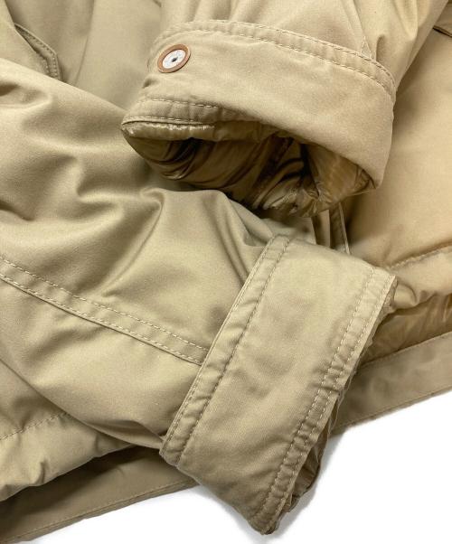 THE NORTHFACE PURPLELABEL（ザ・ノースフェイス パープルレーベル）THE NORTHFACE PURPLELABEL (ザ・ノースフェイス パープルレーベル) ダウンジャケット 65 35MOUNTAIN SHORT アウター　スポーツ　アウトドア ベージュ サイズ:Mの古着・服飾アイテム