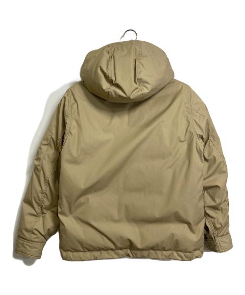 THE NORTHFACE PURPLELABEL（ザ・ノースフェイス パープルレーベル）THE NORTHFACE PURPLELABEL (ザ・ノースフェイス パープルレーベル) ダウンジャケット 65 35MOUNTAIN SHORT アウター　スポーツ　アウトドア ベージュ サイズ:Mの古着・服飾アイテム
