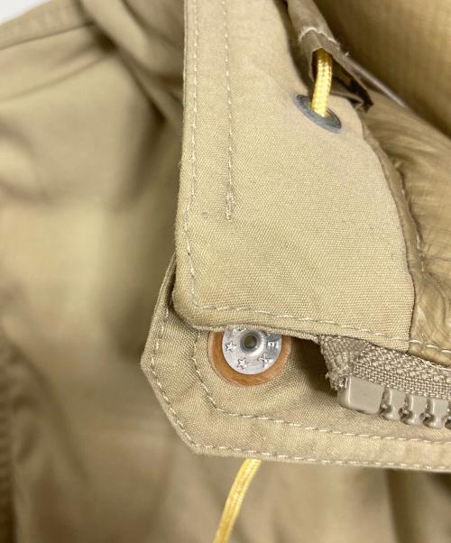 THE NORTHFACE PURPLELABEL（ザ・ノースフェイス パープルレーベル）THE NORTHFACE PURPLELABEL (ザ・ノースフェイス パープルレーベル) ダウンジャケット 65 35MOUNTAIN SHORT アウター　スポーツ　アウトドア ベージュ サイズ:Mの古着・服飾アイテム