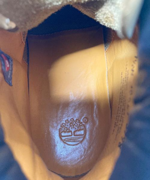 Timberland（ティンバーランド）Timberland (ティンバーランド) 6インチブーツ　レースアップブーツ　イエローブーツ　イエローヌバック ブラウン サイズ:9 1/2Wの古着・服飾アイテム