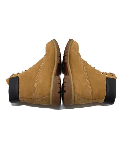 Timberland（ティンバーランド）Timberland (ティンバーランド) 6インチブーツ　レースアップブーツ　イエローブーツ　イエローヌバック ブラウン サイズ:9 1/2Wの古着・服飾アイテム