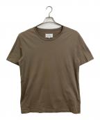 MARTIN MARGIELAマルタン・マルジェラ）の古着「クルーネック プレーン Tシャツ　半袖カットソー　Tシャツ　Tee」｜オリーブ