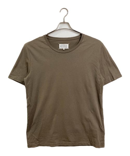 MARTIN MARGIELA（マルタン・マルジェラ）Martin Margiela (マルタン・マルジェラ) クルーネック プレーン Tシャツ　半袖カットソー　Tシャツ　Tee オリーブ サイズ:52の古着・服飾アイテム