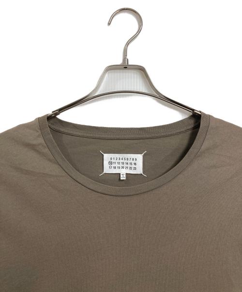 MARTIN MARGIELA（マルタン・マルジェラ）Martin Margiela (マルタン・マルジェラ) クルーネック プレーン Tシャツ　半袖カットソー　Tシャツ　Tee オリーブ サイズ:52の古着・服飾アイテム
