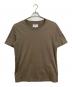 Martin Margiela（マルタン・マルジェラ）の古着「クルーネック プレーン Tシャツ　半袖カットソー　Tシャツ　Tee」｜オリーブ