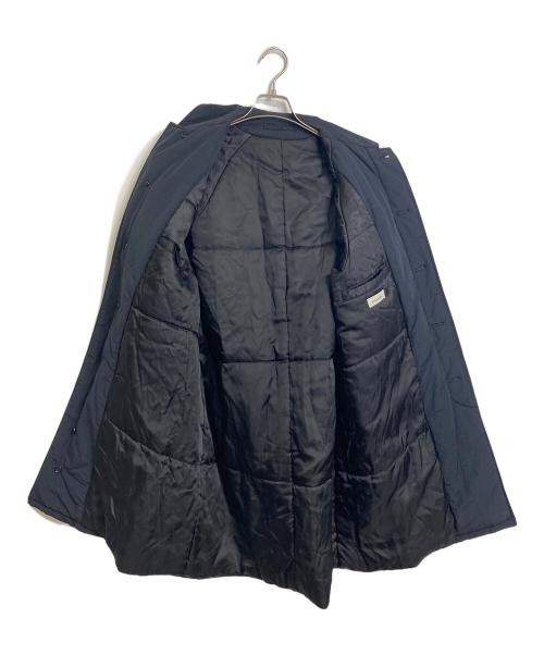 STEVEN ALAN（スティーブンアラン）STEVEN ALAN (スティーブンアラン) 中綿コート NYLON PADDED BAL COLLAR COAT  バルカラーコート　ロングコート　アウター　ライトアウター ネイビー サイズ:Sの古着・服飾アイテム
