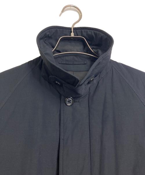 STEVEN ALAN（スティーブンアラン）STEVEN ALAN (スティーブンアラン) 中綿コート NYLON PADDED BAL COLLAR COAT  バルカラーコート　ロングコート　アウター　ライトアウター ネイビー サイズ:Sの古着・服飾アイテム