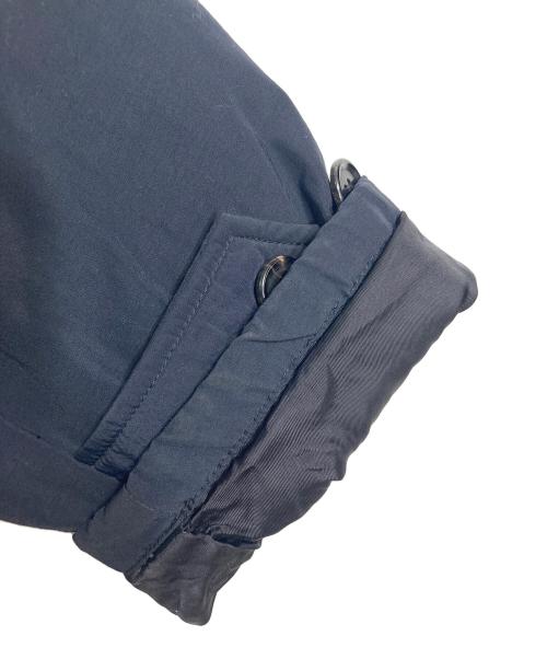 STEVEN ALAN（スティーブンアラン）STEVEN ALAN (スティーブンアラン) 中綿コート NYLON PADDED BAL COLLAR COAT  バルカラーコート　ロングコート　アウター　ライトアウター ネイビー サイズ:Sの古着・服飾アイテム