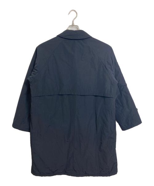 STEVEN ALAN（スティーブンアラン）STEVEN ALAN (スティーブンアラン) 中綿コート NYLON PADDED BAL COLLAR COAT  バルカラーコート　ロングコート　アウター　ライトアウター ネイビー サイズ:Sの古着・服飾アイテム