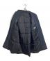 中古・古着 STEVEN ALAN (スティーブンアラン) 中綿コート NYLON PADDED BAL COLLAR COAT  バルカラーコート　ロングコート　アウター　ライトアウター ネイビー サイズ:S：9000円