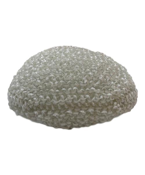 ANTEPRIMA（アンテプリマ）ANTEPRIMA (アンテプリマ) スモールラウンドチェーンショルダーバッグ　ワイヤーバッグ ホワイト サイズ:実寸参照の古着・服飾アイテム