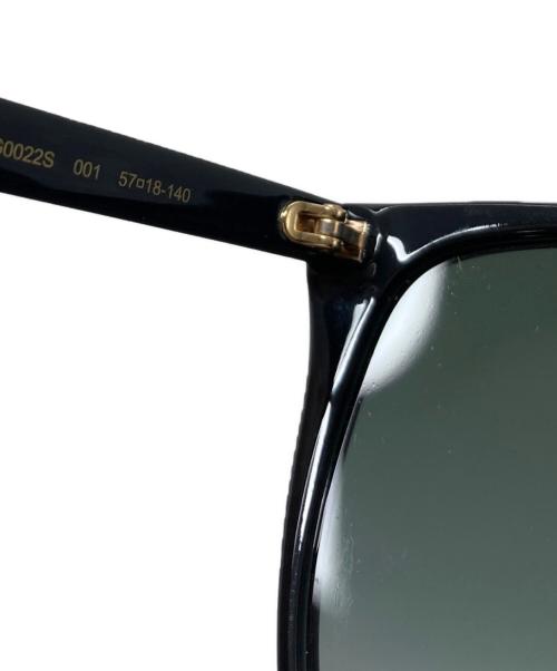 GUCCI（グッチ）GUCCI (グッチ) サングラス ブラック サイズ:57□18-140の古着・服飾アイテム