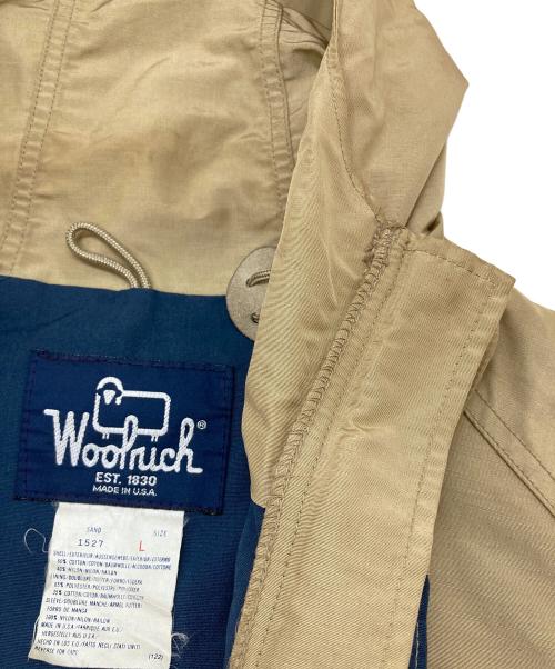 WOOLRICH（ウールリッチ）WOOLRICH (ウールリッチ) 【古着】マウンテンパーカー　USA製　80年代　80s 64クロス　アウター　ライトアウター ベージュ サイズ:Lの古着・服飾アイテム